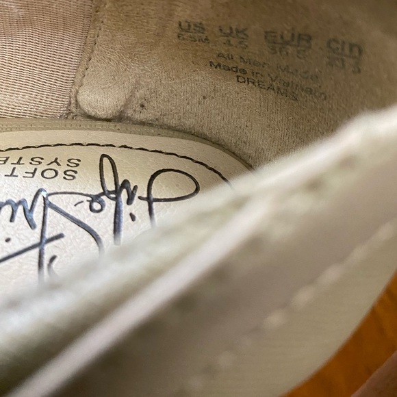 Lifestride Wedge Heel Shoes Women’s 6.5M Beige DREAMS No Box Flaws Shown in pics - Picture 4 of 11